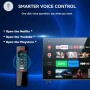 Android TV Box, Android Box 13.0 mit RAM 4G ROM 64G WiFi6 Enternet 10/100M Bluetooth 5.0 USB3.0 Unterstützt 3D HD 8K TV Box