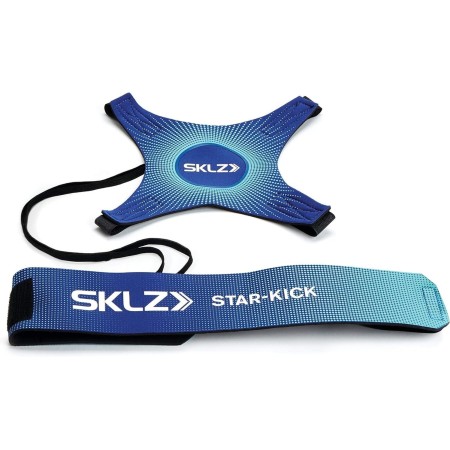 SKLZ Star-Kick Entrenador de fútbol en Solitario Ajustable con Manos Libres, se Adapta a los tamaños de balón 3, 4 y 5