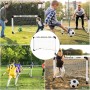 Kamiya Portería de Fútbol para Niños, 60x45cm/90x60cm/115x80cm, Portátil y Plegable para Jardín