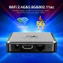 Android 11.0 TV Box, LEFFOT X98Q 4K Ultra HD Streaming Device for TV with HDR10+, Amlogic S905W2 Quad Core, 2GB RAM + 16GB ROM,