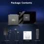 Android 11.0 TV Box, LEFFOT X98Q 4K Ultra HD Streaming Device for TV with HDR10+, Amlogic S905W2 Quad Core, 2GB RAM + 16GB ROM,