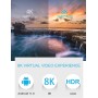 Android TV Box 11.0, 2025 Nuevo Android Box 8GB RAM 64GB ROM RK3566 USB 3.0 2.0 3D HD 4K 6K 8K HDR WiFi 2.4/5.8GHz LAN 1000M BT