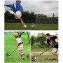 FOCCTS 3 Tamaños,Accesorios Futbol,Cinturón de Pelota de Fútbol,Fútbol Traine,Global Park Futbol,Entrenador Futbol,Equipo de