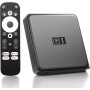 Android TV Box - 4K/HDR10/Dolby Vision/Dolby Digital+/DTS, ATV14.0 Smart TV Box Compatible con Google y Netflix Certificado, 4GB