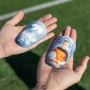 Oxum Sport - Espinilleras de Fútbol Personalizadas Mini para Niños y Adultos - Incluye Número, Foto, Nombre y Escudo - Bolsita