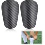 Mini Espinilleras Futbol, Gris Oscuro Mini Espinilleras Extra Jóvenes y Adultos, Equipo Deportivo de Espinilleras para Hombres,