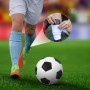 Mini Espinilleras Futbol, Gris Oscuro Mini Espinilleras Extra Jóvenes y Adultos, Equipo Deportivo de Espinilleras para Hombres,