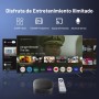 Google TV Box 4K UHD - Smart TV Box Compatible con Google y Netflix Certificado, Streaming Media Player Soporta Google