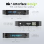 Android TV Box 13.0, 2025 8K Neueste Smart TV Box mit RAM 4GB ROM 32GB WiFi6 Enternet 10/100M Bluetooth 5.0 USB3.0 Unterstützt