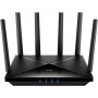 Cudy Router Wi-Fi 7 BE11000 de Triple Banda, 6 transmisiones de 10 Gbps, 4 Puertos de 2.5 G, hasta 11000 Mbps, Servidor y