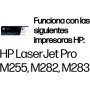 HP 207X W2210X, Negro, Cartucho Tóner de Alta Capacidad Original, de 3.150 páginas, para impresoras HP Color LaserJet Pro MFP