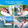 Dracarys Juguetes Piscina, Unicornio Hinchable, 250×140×110CM Gigante flotadores Piscina para Adultos y niños, Juguete Inflable
