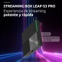 STRONG - Streaming Box Android TV + 4K UHD - Leap-S3+ - Chromecast Built-in - Compatible con la Asistencia Vocal Google - Dolby