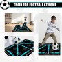 WTZWYFWJ Estera De Entrenamiento De Fútbol,60 X 90 Cm Tapete De Fútbol Verde,Tapete De Fútbol Antideslizante,Tapete De Fútbol