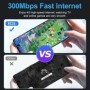 Enrutador WiFi DBIT 4G LTE, enrutador WiFi6 de 300Mbps, ranura para ta