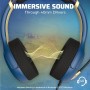 Auriculares con Micrófono PDP LVL40 Negro