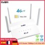 Módem KuWfi CAT4 4G 750Mbps 2,4G 5GHz enrutador Wifi inalámbrico de do