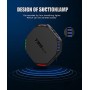 Android TV Box, T95PLUS S905 X4 Android 11.0 Box, 4 GB RAM 32 GB ROM Quad Core Arm Cortex-A55, Compatible con WiFi de 2.4 GHz/5