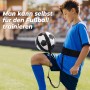 YISSVIC Kit Entrenamiento Futbol Juego Escalera de Agilidad 6 m 12 Peldaños con 10 Conos 4 Postes Fútbol Kick Throw Trainer para