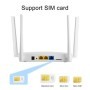 Módem KuWfi CAT4 4G 750Mbps 2,4G 5GHz enrutador Wifi inalámbrico de do