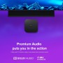 Xiaomi Mi Box S 2GB RAM + 8GB Storage Lecteur multimédia 4K Ultra HD Avec télécommande Bluetooth, HDR 4K, Audio Dolby, DTS HD,