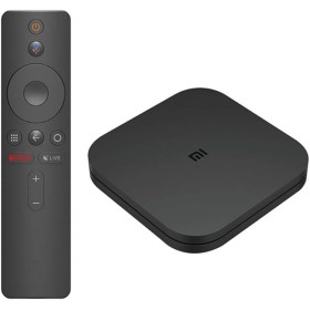 Xiaomi Mi Box S 2GB RAM + 8GB Storage Lecteur multimédia 4K Ultra HD Avec télécommande Bluetooth, HDR 4K, Audio Dolby, DTS HD,