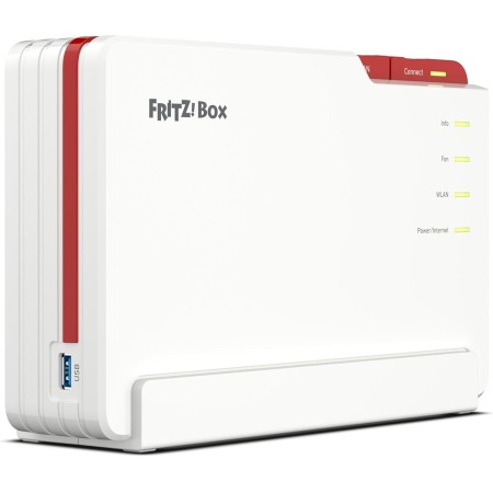 AVM FRITZ!Box 5690 Pro International - Router, WiFi 7, TriBanda con hasta 18,5 Gbps, Mesh, WAN 2,5Gb, 4 x LAN Gigabit, 1 x USB