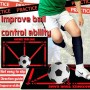 Alfombra de entrenamiento de fútbol, 60 x 90 cm Fútbol Esterilla, Alfombra De Barro de Diatomeas Antideslizante Y Silenciosa