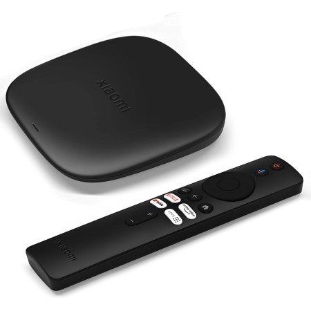 Xiaomi TV Box S (3nd Gen) - 4K Ultra HD, Potente procesador,2GB RAM, 32GB Memoria Smart TV Box, Google TV, Dolby Vision, HDR10+,