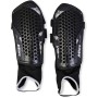 Mitre Protectores de Fútbol Negro Unisex Guardapiernas de Fútbol Protector de Tibia