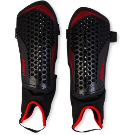 Mitre Protectores de Fútbol Negro Unisex Guardapiernas de Fútbol Protector de Tibia