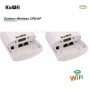 KuWFi-enrutador inalámbrico CPE/AP para exteriores, 5G, 900Mbps, 1KM, 
