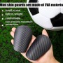 Espinillera Ligera 2 Piezas de Mini Espinilleras Espinilleras de Fútbol Mini Espinilleras de Fútbol en Miniatura para Jóvenes y