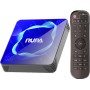 Android TV Box 11.0, 2025 Nuevo Smart TV Box 2GB RAM 16GB ROM Amlogic S905W2 Media Box Soporte 2.4G/5.8G WiFi BT5.0 HDMI 3.0