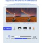 Android TV Box 11.0, 2025 Nuevo Smart TV Box 2GB RAM 16GB ROM Amlogic S905W2 Media Box Soporte 2.4G/5.8G WiFi BT5.0 HDMI 3.0