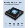 Android TV Box 13.0, 2025 Nuevo Android Box con RAM 2G ROM 16G HD 8K WiFi6 Enternet 10/100M Bluetooth 5.0 USB3.0 Cast Screen