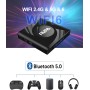 Android TV Box 13.0, 2025 Nuevo Android Box con RAM 2G ROM 16G HD 8K WiFi6 Enternet 10/100M Bluetooth 5.0 USB3.0 Cast Screen
