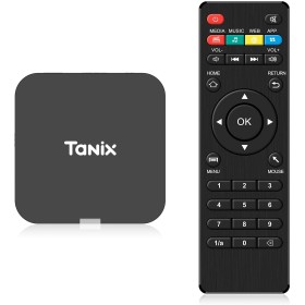 Android TV Box 10.0, 2GB RAM 16GB ROM Android Box, Super Mini TV Box Android Allwinner H313 Quad-Core Arm Cortex A53,Soporte USB