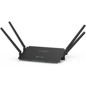Talius RT-1200 Router WiFi sobremesa Doble Band 4 Puertos LAN 4 Antenas Orientables.