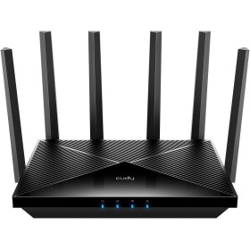 Cudy WiFi 7 BE6500 Doble Banda Router, Cliente y Servidor VPN, 6500Mbps, Cudy App Control, CPU Broadcom 2 GHz Quad-Core, WR6500