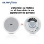 Altavoz Bluetooth de techo a prueba de agua 10W 6 pulgadas incorporado