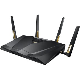 ASUS Router WLAN Pro para videojuegos RT-AX88U (estándar WiFi 6 AX6000, MU-MIMO, OFDMA, protección AI, motor de juegos, QoS