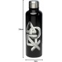 Paladone PP6582PS Botella de Agua metálica Playstation, Juventud Unisex, Negro, 7 x 7 x 24 cm