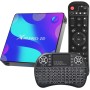 Android TV Box 11.0, Android Box 4GB RAM 32GB ROM con RK3318 Quad-Core 64bit Cortex-A53, soporte 2.4GHz/5GHz WiFi 4.0, 4K HD