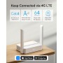 Cudy Nuevo LT300 Router 4G LTE WiFi 300Mbps, Compatible con Todos los operadores, 2×2 MIMO, Sin Necesidad de Configuración,