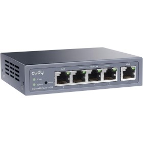 Cudy Gigabit Multi-WAN VPN Router, hasta 4 Puertos Gigabit WAN, Router SMB, Equilibrio de Carga, protección contra Rayos,