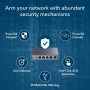 Cudy Gigabit Multi-WAN VPN Router, hasta 4 Puertos Gigabit WAN, Router SMB, Equilibrio de Carga, protección contra Rayos,