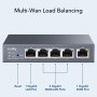 Cudy Gigabit Multi-WAN VPN Router, hasta 4 Puertos Gigabit WAN, Router SMB, Equilibrio de Carga, protección contra Rayos,
