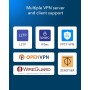 Cudy Gigabit Multi-WAN VPN Router, hasta 4 Puertos Gigabit WAN, Router SMB, Equilibrio de Carga, protección contra Rayos,