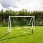 Porterías de Fútbol Impermeables Plegables Portátiles con Estuche Transporte y Hoja Objetivo de 5 Agujeros Puntería Equipo